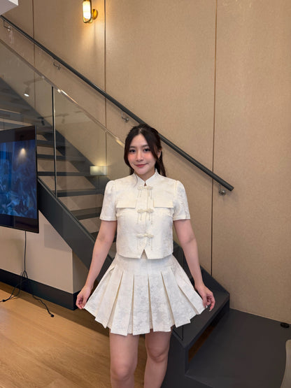 2pcs Cheongsam Skirt Set