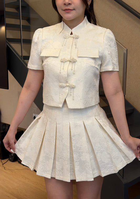 2pcs Cheongsam Skirt Set