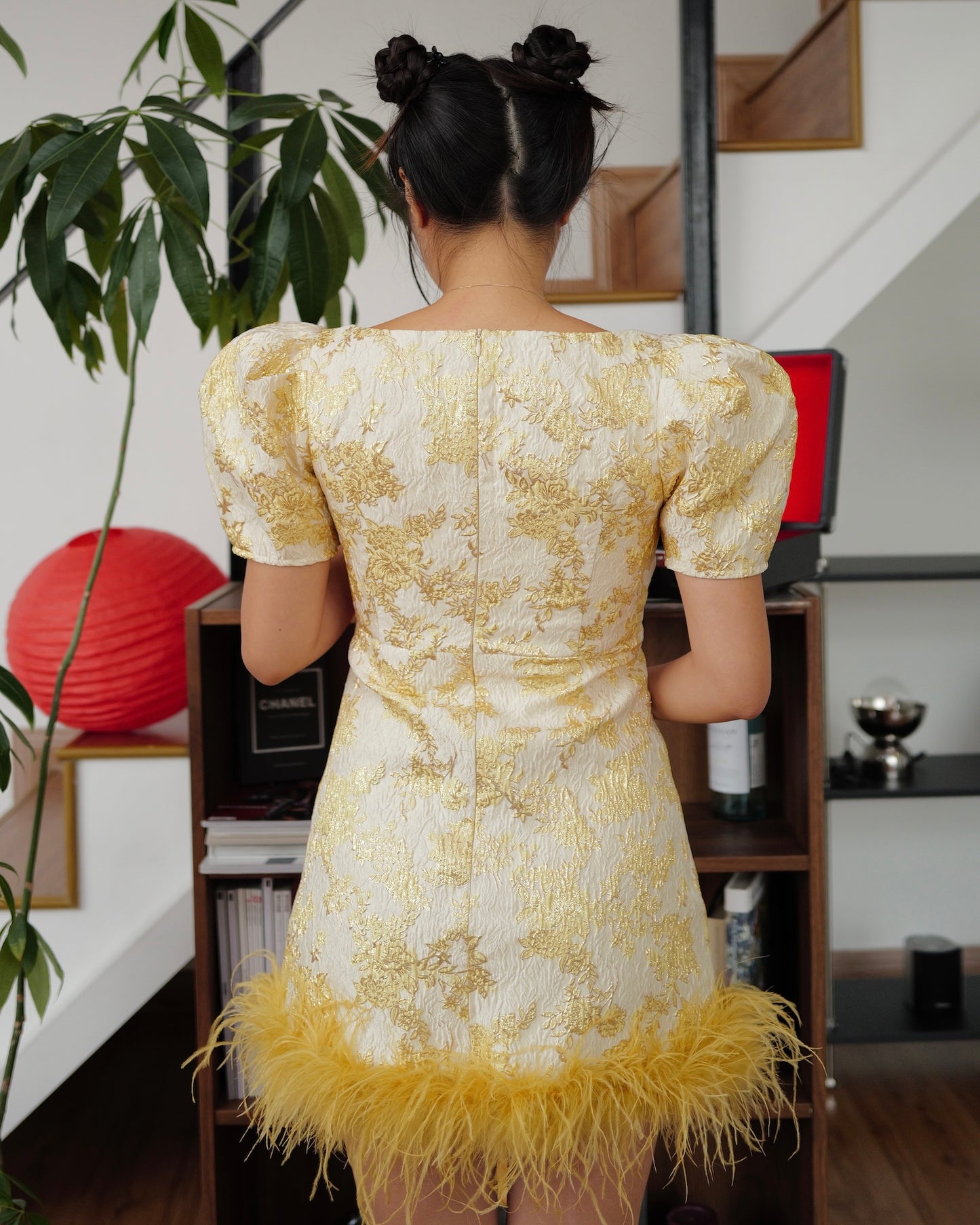 裕丽 [Yú Lì] Feather Dress
